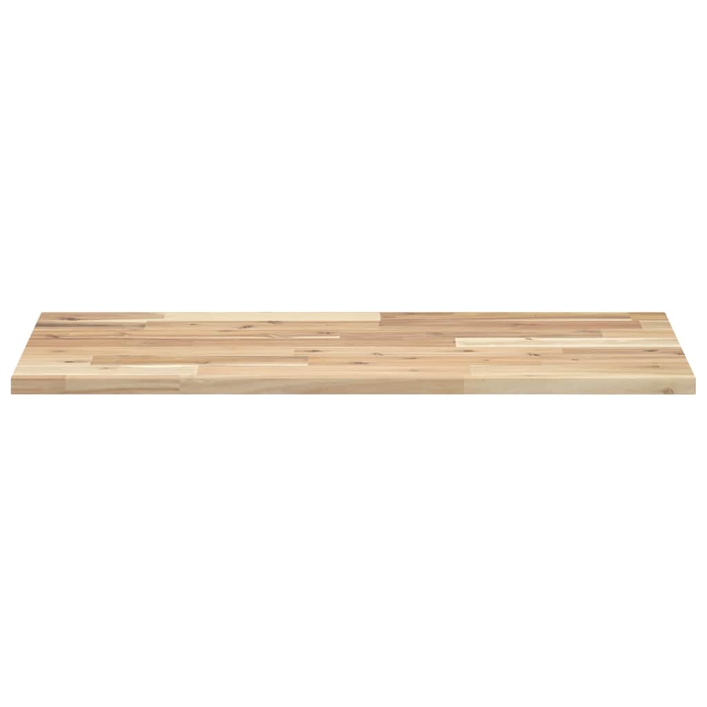 vidaXL Ράφια Πλωτά 2 τεμ. 80x40x2 εκ. από Μασίφ Ξύλο Ακακίας χωρίς Επεξεργασία