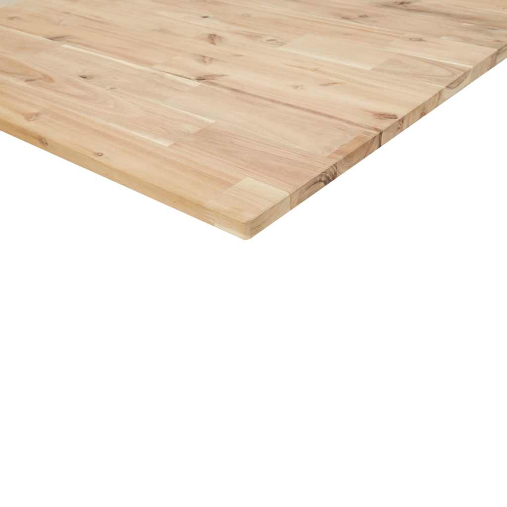 vidaXL Ράφια Πλωτά 2 τεμ. 80x40x2 εκ. από Μασίφ Ξύλο Ακακίας χωρίς Επεξεργασία