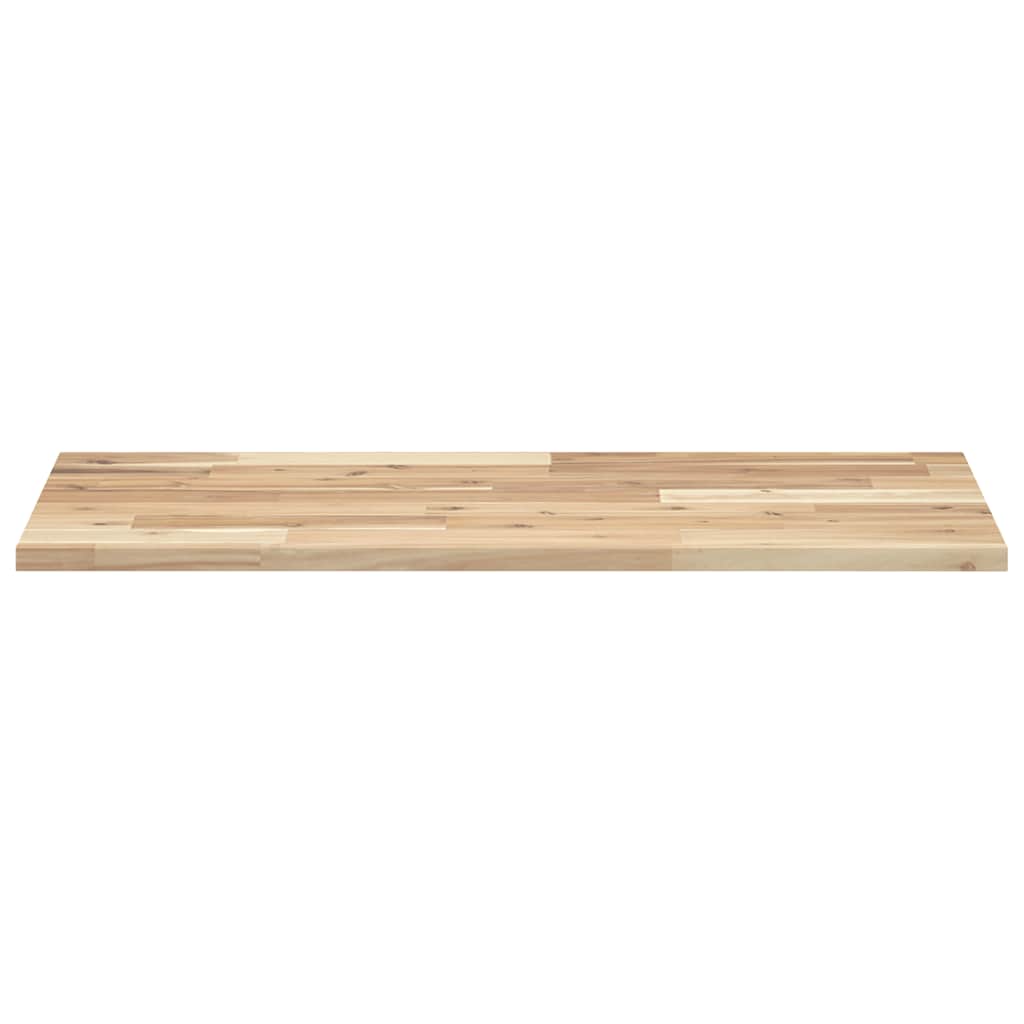 vidaXL Ράφια Πλωτά 4 τεμ. 80x40x2 εκ. από Μασίφ Ξύλο Ακακίας χωρίς Επεξεργασία