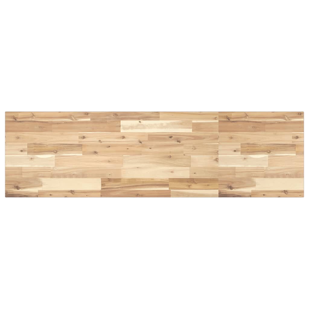 vidaXL Ράφι Κρεμαστό 120x40x2 εκ. Ακατέργαστο Μασίφ Ξύλο Ακακίας