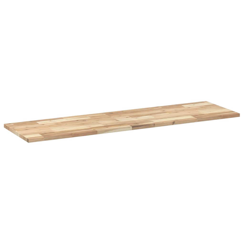 vidaXL Ράφι Κρεμαστό 120x40x2 εκ. Ακατέργαστο Μασίφ Ξύλο Ακακίας