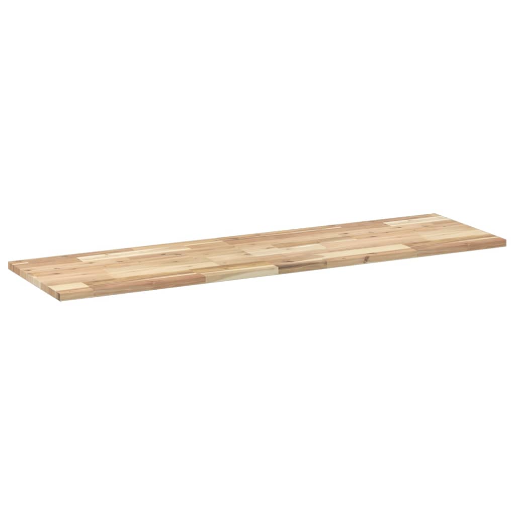 vidaXL Ράφια Κρεμαστά 2 Τεμ. 160x40x2εκ Ακατέργαστο Μασίφ Ξύλο Ακακίας