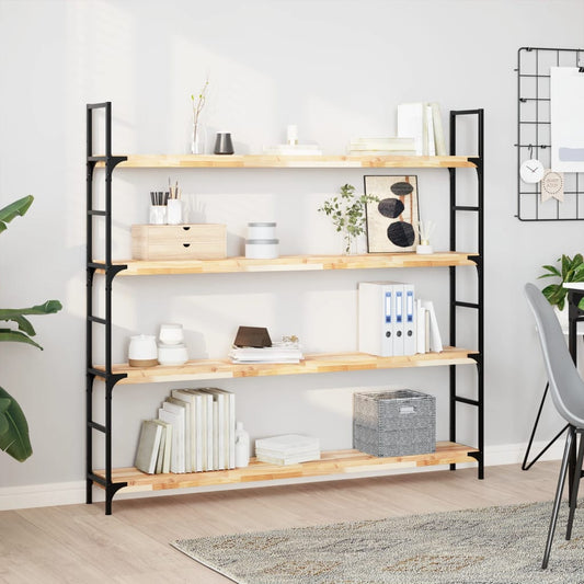vidaXL Ράφι Κρεμαστό 140x20x4 εκ. Ακατέργαστο Μασίφ Ξύλο Ακακίας