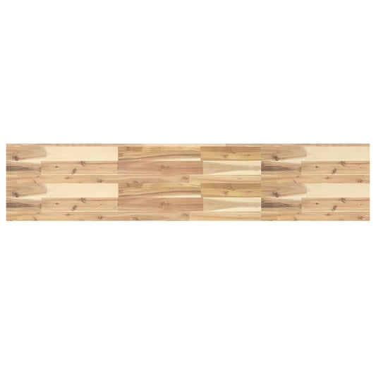vidaXL Ράφι Κρεμαστό 140x30x4 εκ. Ακατέργαστο Μασίφ Ξύλο Ακακίας