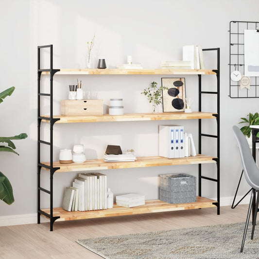 vidaXL Ράφι Κρεμαστό 140x30x4 εκ. Ακατέργαστο Μασίφ Ξύλο Ακακίας