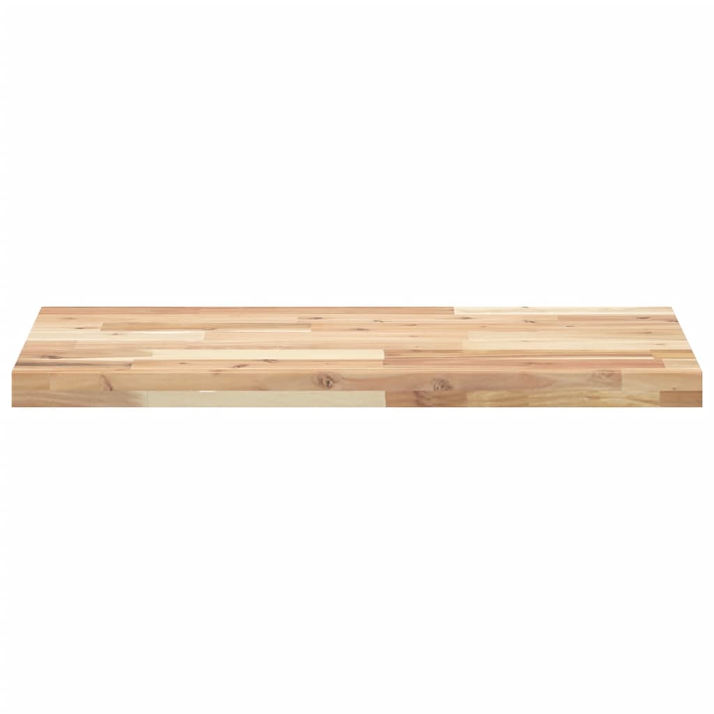 vidaXL Ράφια Κρεμαστά 4 Τεμ. 120x40x4εκ Ακατέργαστο Μασίφ Ξύλο Ακακίας