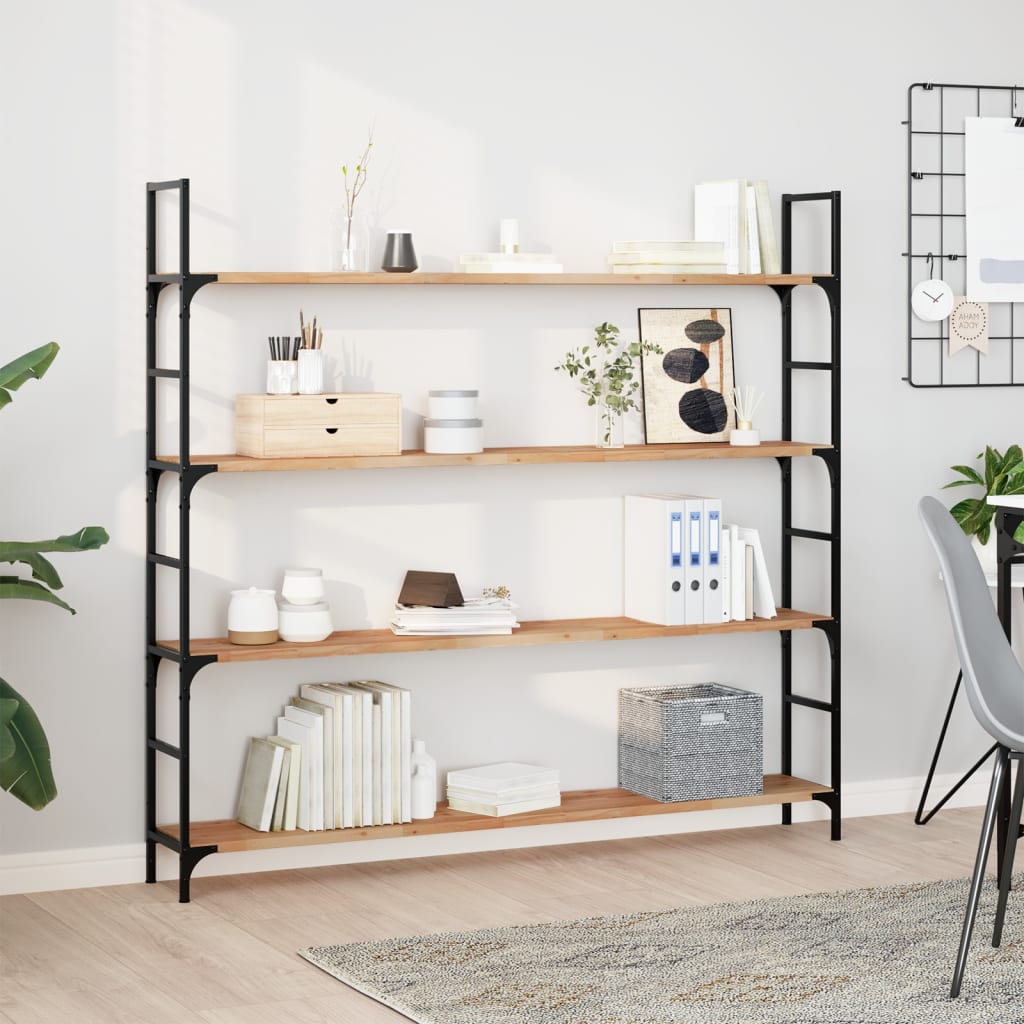 vidaXL Ράφι Πλωτό 120x20x2 εκ. από Μασίφ Ξύλο Ακακίας με Φινίρισμα Λαδιού