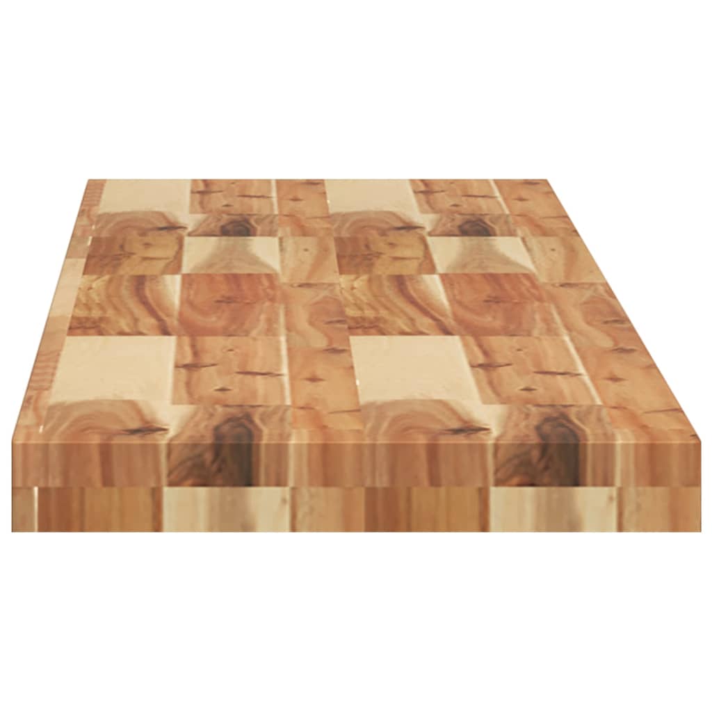 vidaXL Ράφι Κρεμαστό 160x30x4 εκ. Φινίρισμα Λαδιού Μασίφ Ακακία
