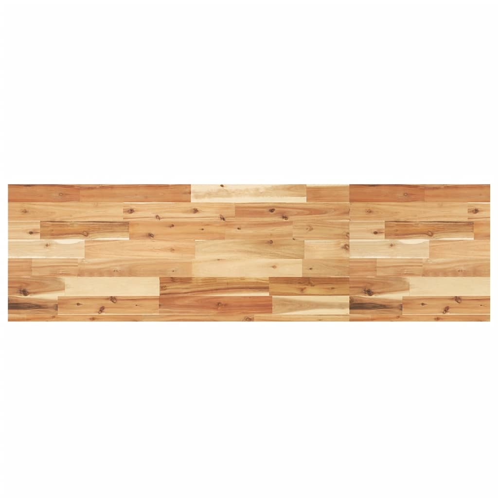 vidaXL Ράφια Κρεμαστά 4 Τεμ. 120x40x4εκ. Φινίρισμα Λαδιού Μασίφ Ακακία