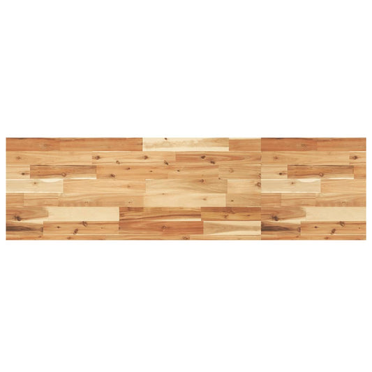 vidaXL Ράφι Κρεμαστό 160x40x4 εκ. Φινίρισμα Λαδιού Μασίφ Ακακία