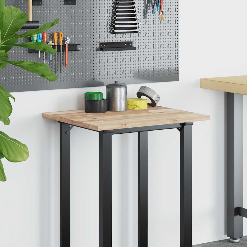 vidaXL Επιφάνεια Τραπεζιού 80x50x2 εκ. Μασίφ Ξύλο Ακακίας