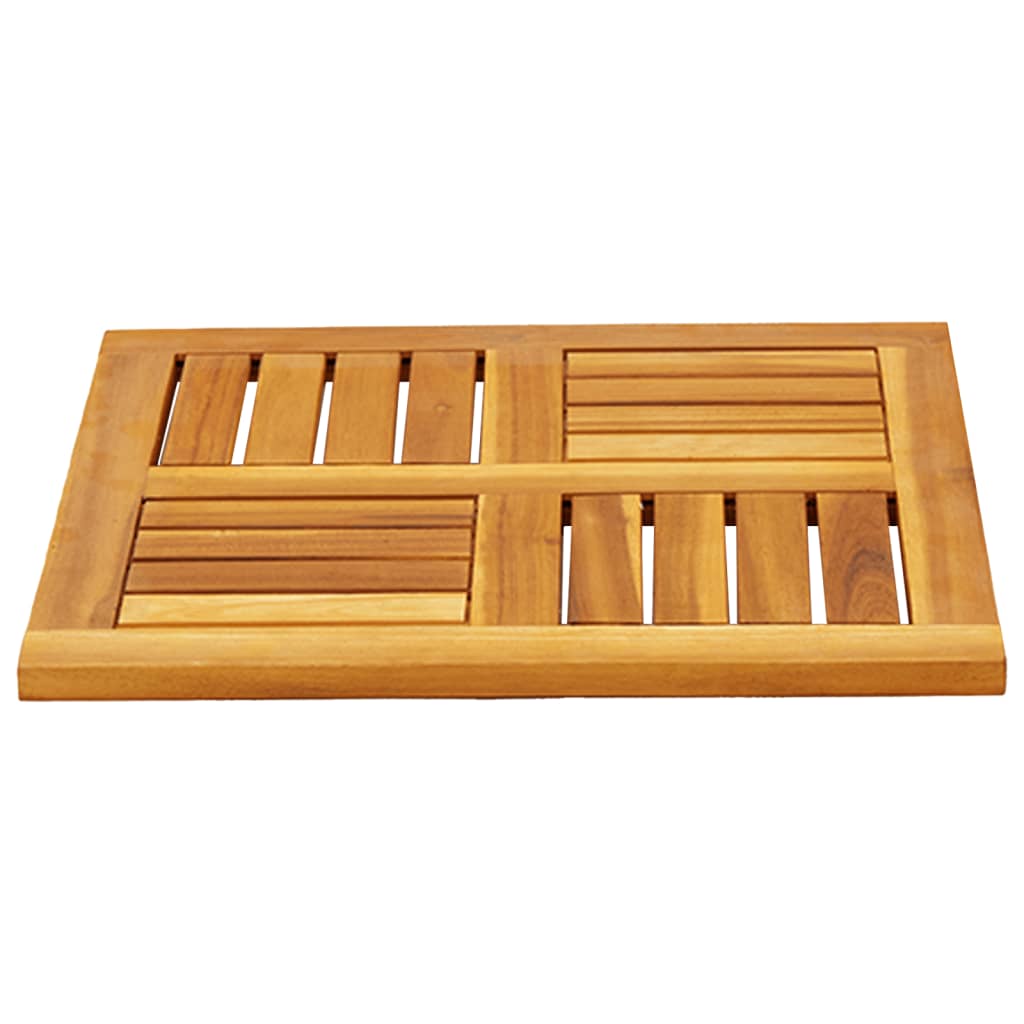 vidaXL Επιφάνεια Τραπεζιού Τετράγωνη 50x50x2 εκ. Μασίφ Ξύλο Ακακίας