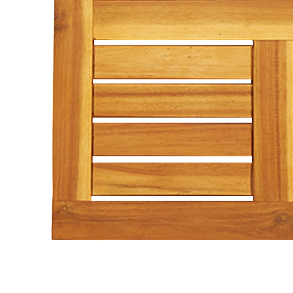 vidaXL Επιφάνεια Τραπεζιού Τετράγωνη 50x50x2 εκ. Μασίφ Ξύλο Ακακίας