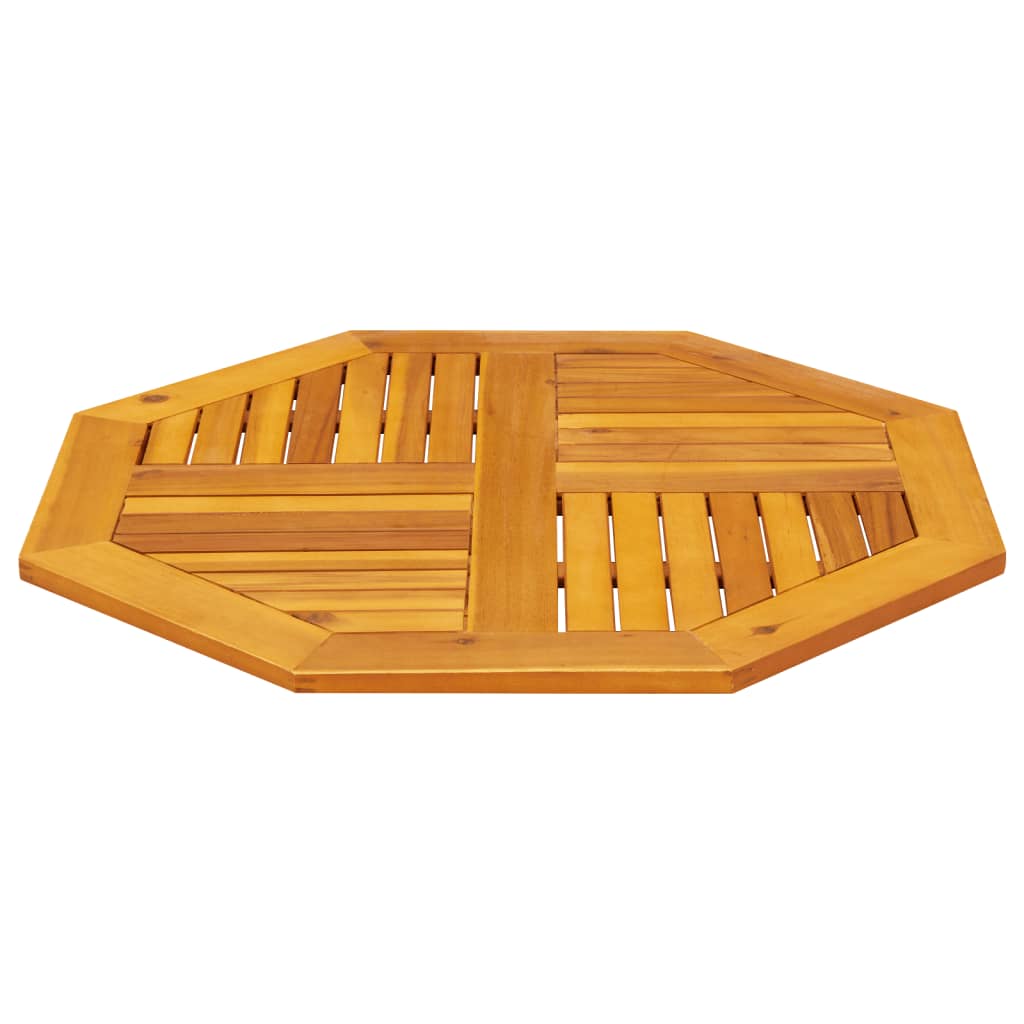 vidaXL Επιφάνεια Τραπεζιού Οκτάγωνη 80x80x2,2 εκ. Μασίφ Ξύλο Ακακίας