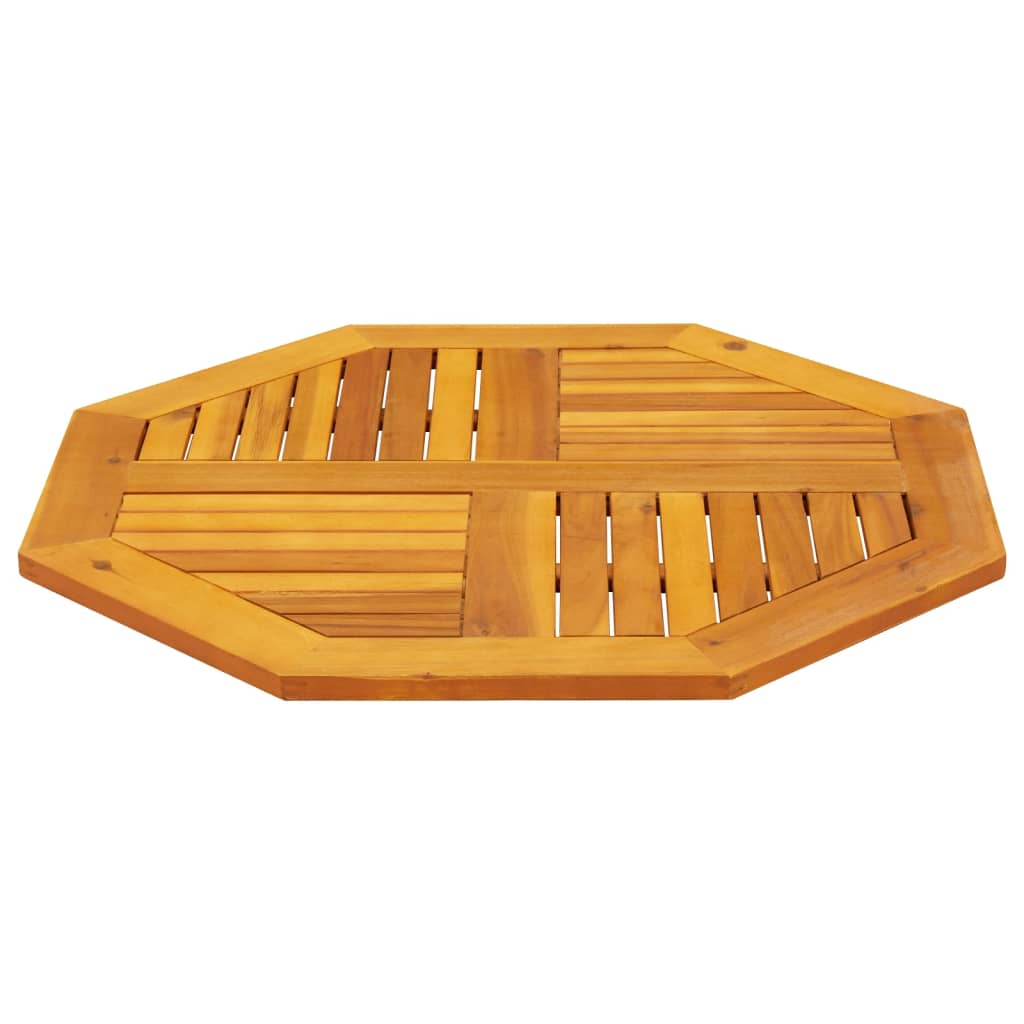 vidaXL Επιφάνεια Τραπεζιού Οκτάγωνη 80x80x2,2 εκ. Μασίφ Ξύλο Ακακίας