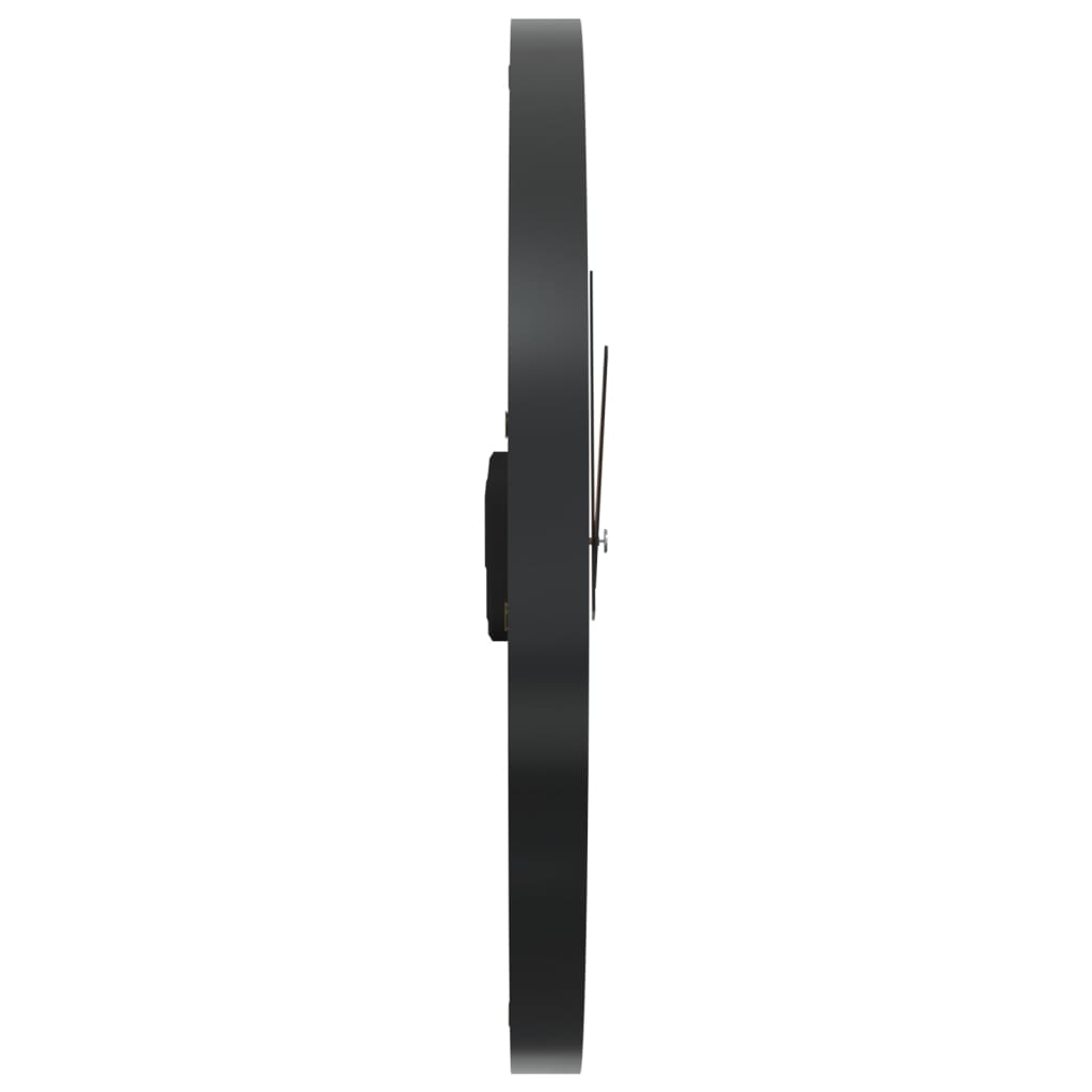 vidaXL Ρολόι Τοίχου Καφέ Ø35 εκ. Σιδερένιο/Ξύλο Ελιάς