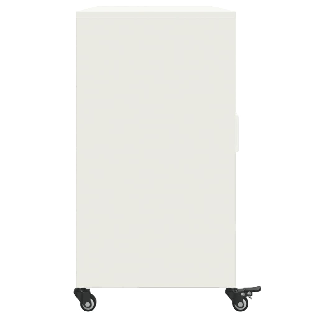 vidaXL Ντουλάπι Ροζ 100,5x39x72 εκ. από Χάλυβα