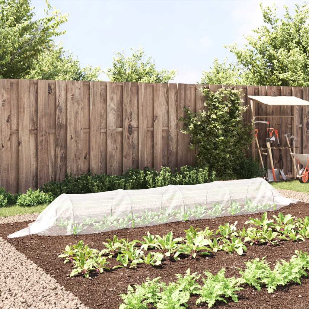 vidaXL Τούνελ Καλλιέργειας Λαχανικών με Δίχτυ 1,5x5μ. Υαλοβάμβακας/PP