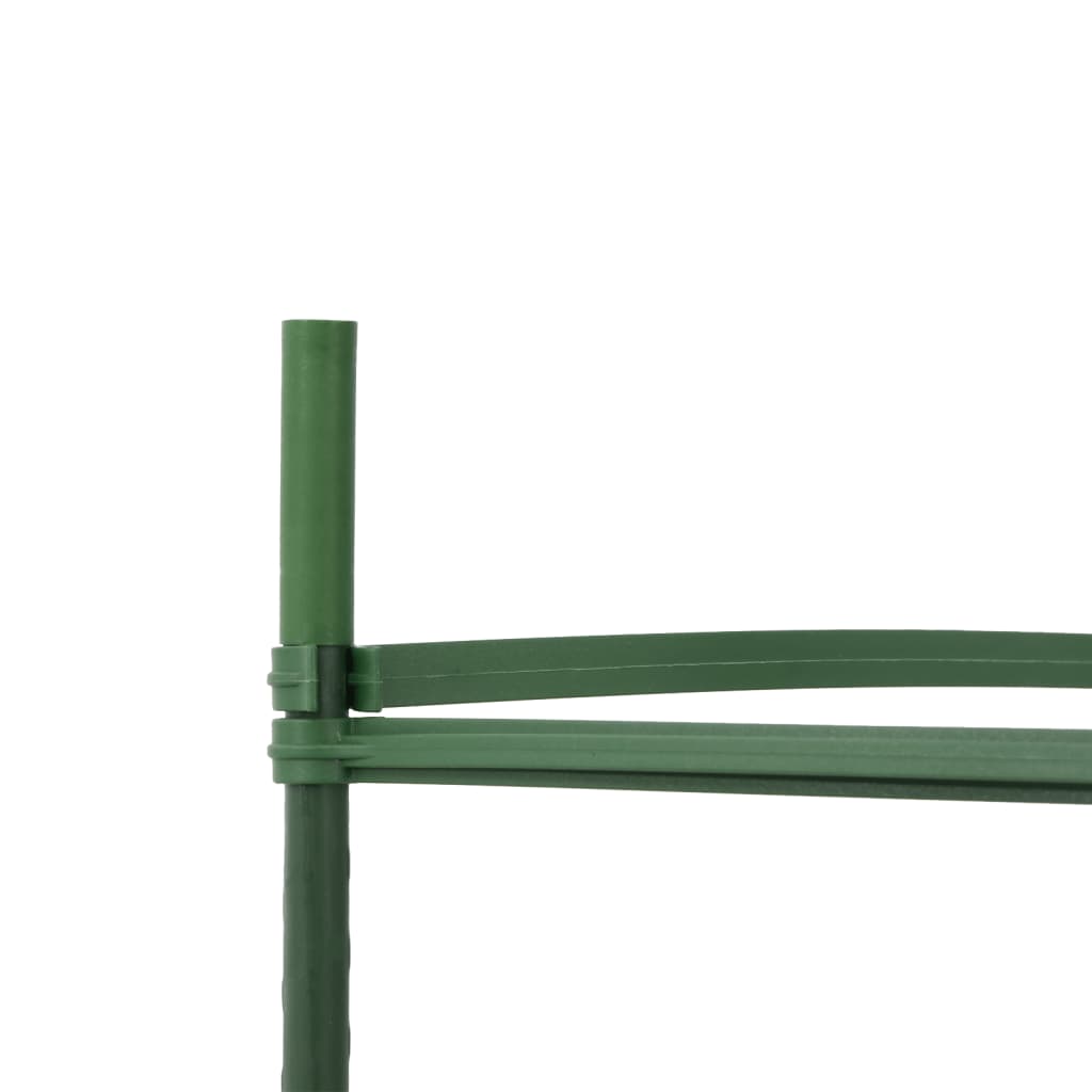 vidaXL Κλουβιά για Ντομάτες 2 Τεμ. 154 εκ. Ατσάλι και Πολυπροπυλένιο