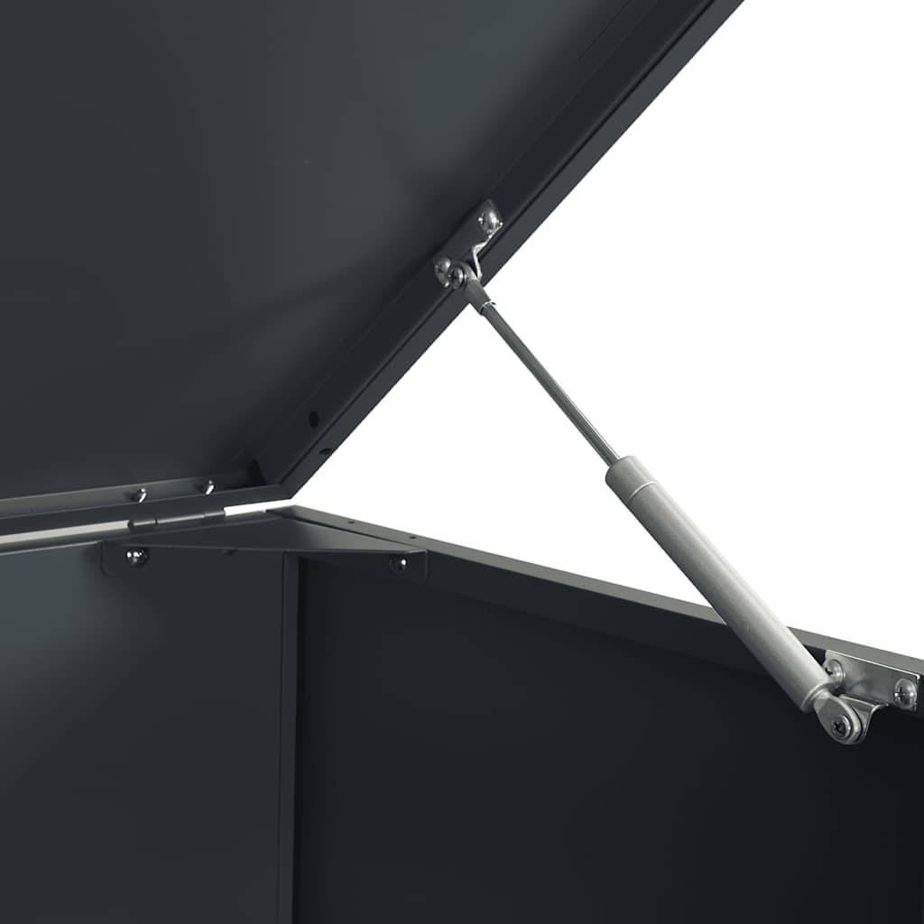 vidaXL Πλαίσιο Κάδου Απορριμμάτων 1 Κάδος Ανθρακί 69x79x117 εκ. Ατσάλι