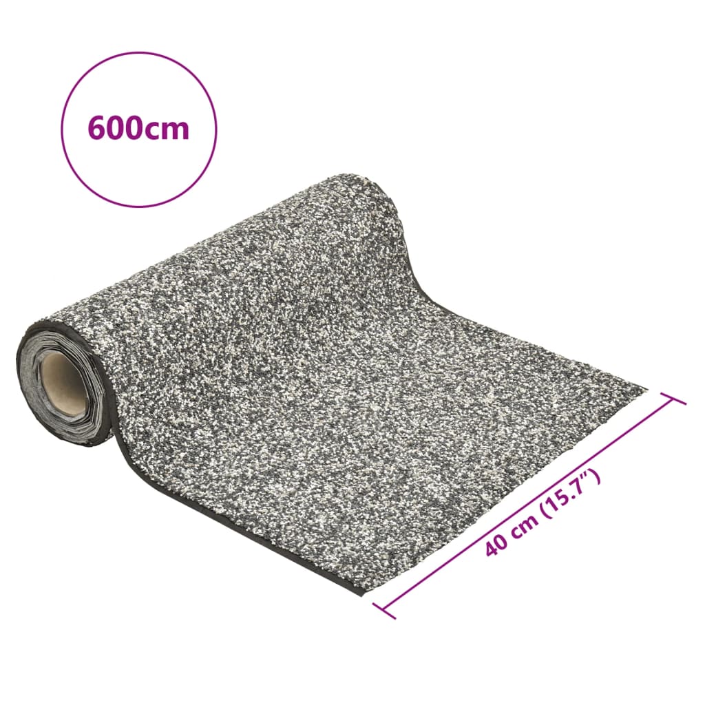 vidaXL Μεμβράνη Λίμνης με Όψη Πέτρας Γκρι 600 x 40 εκ.