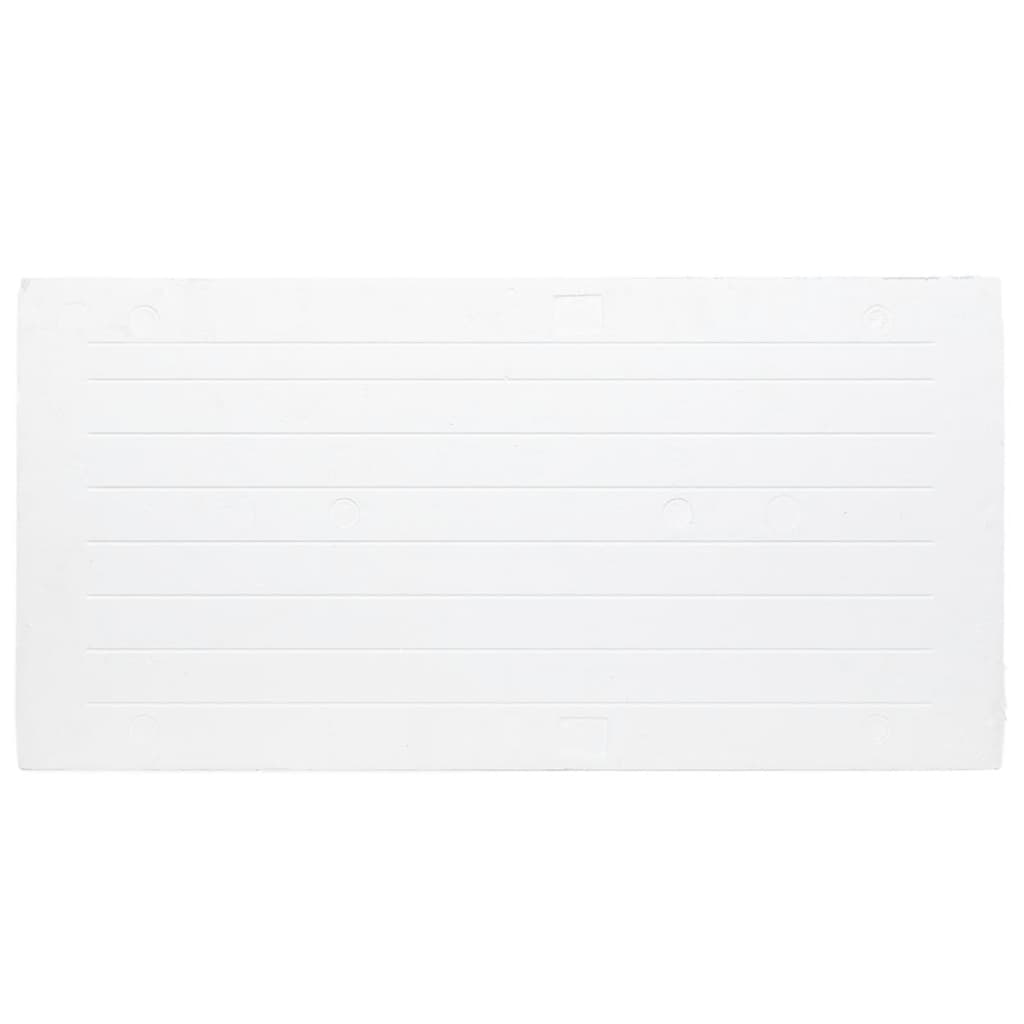 vidaXL Πάνελ Τοίχου 3D 10 τεμ. Κόκκινα 100 x 50 EPS