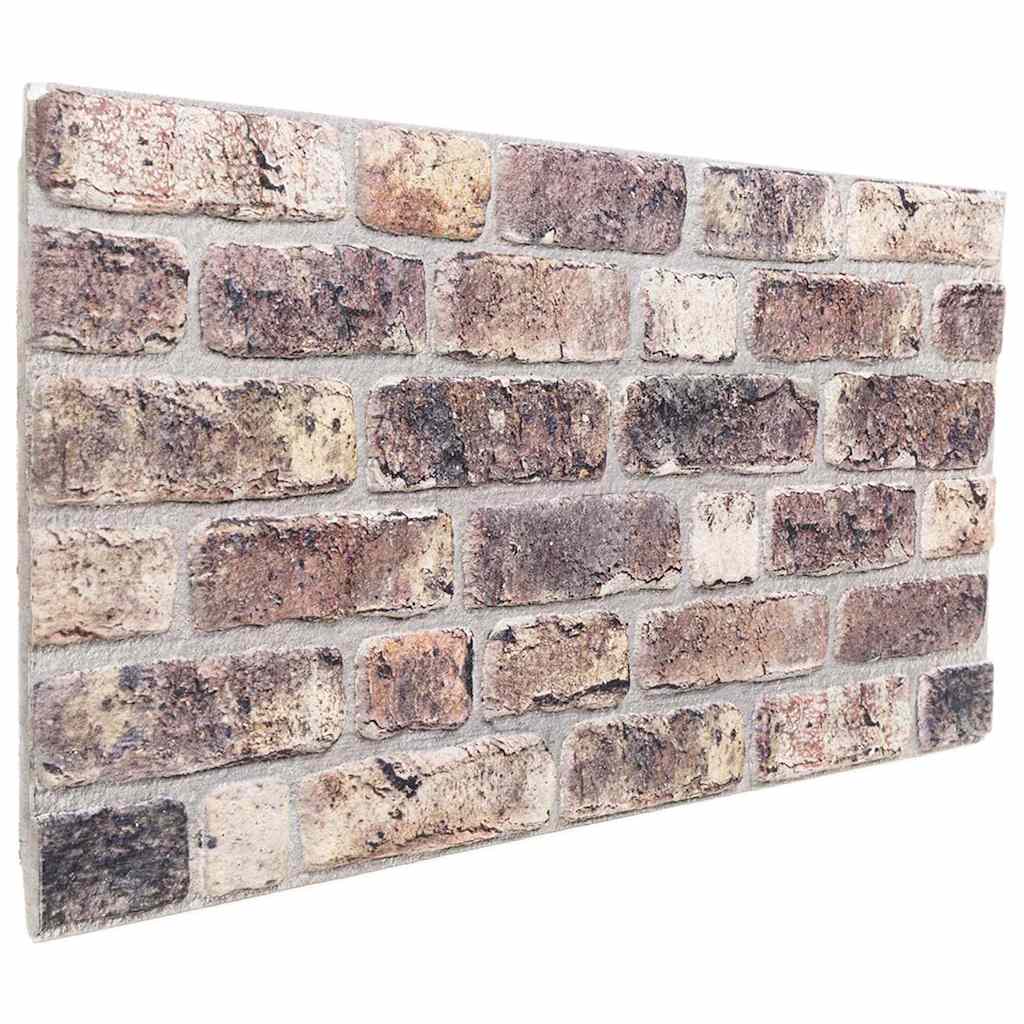 vidaXL Πάνελ Τοίχου 3D 10 τεμ. Σκούρο Καφέ 100 x 50 EPS