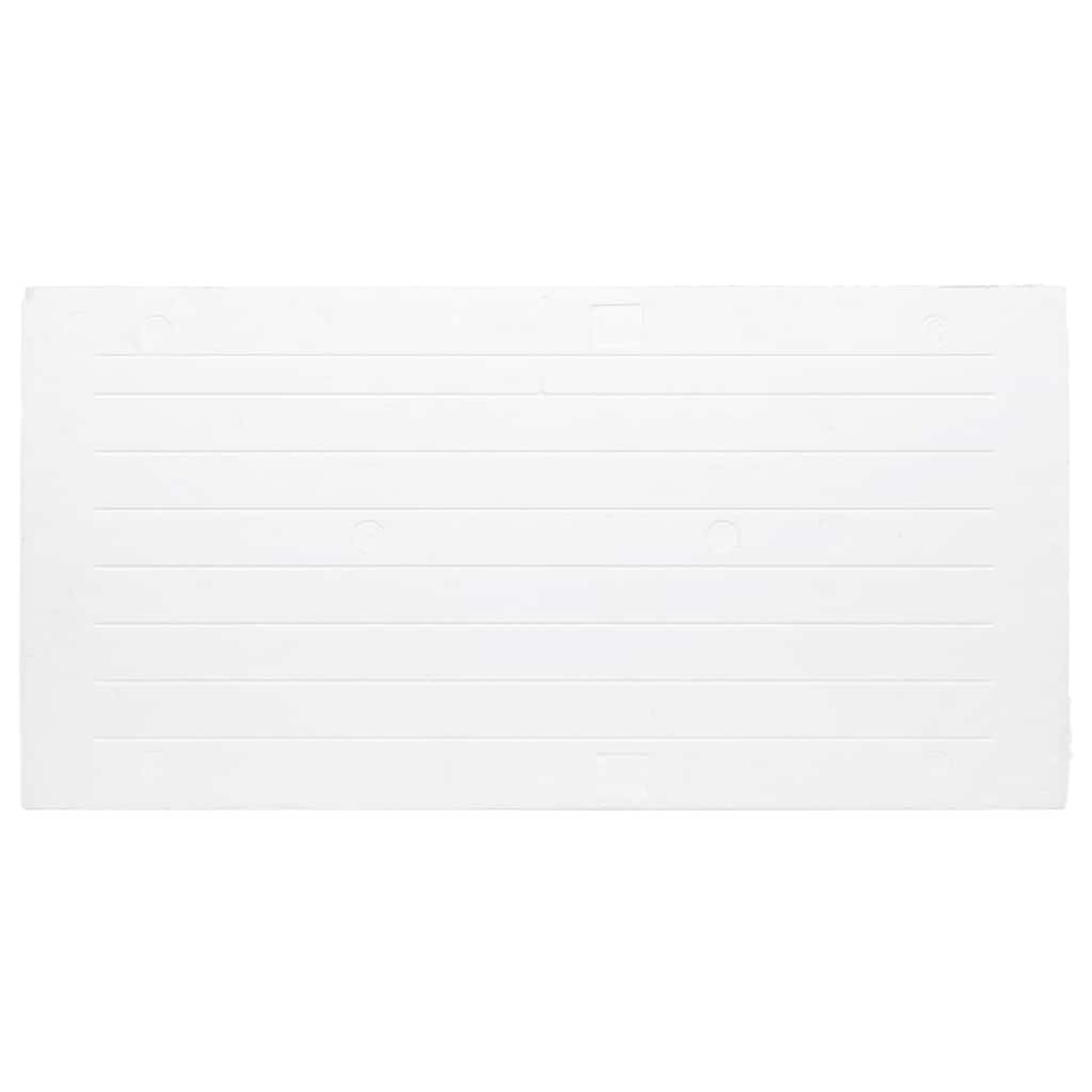 vidaXL Πάνελ Τοίχου 3D 10 τεμ. Σκούρο Καφέ 100 x 50 EPS