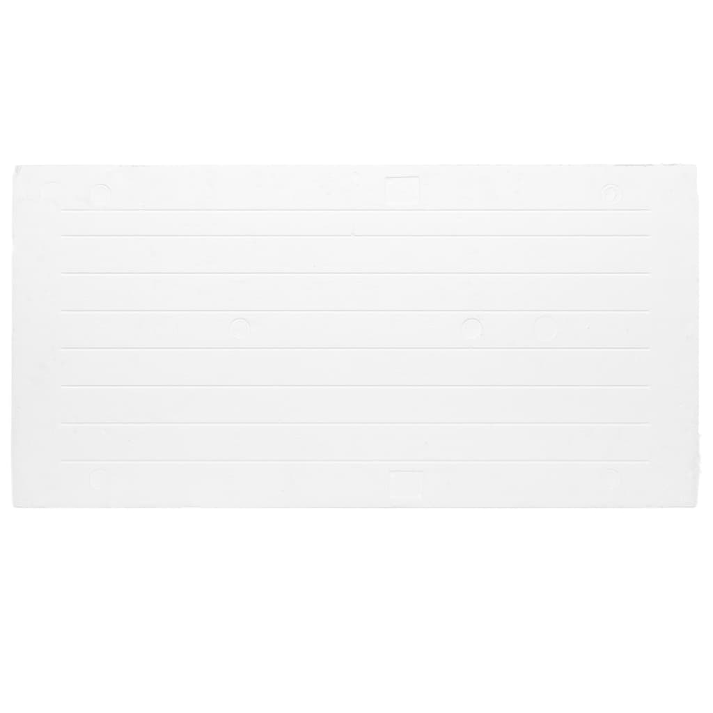 vidaXL Πάνελ Τοίχου 3D 10 τεμ. Ανοιχτό Γκρι 100 x 50 EPS