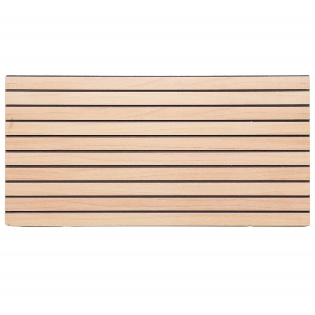 vidaXL Πάνελ Τοίχου 3D 5 τεμ. Καφέ 100 x 50 EPS