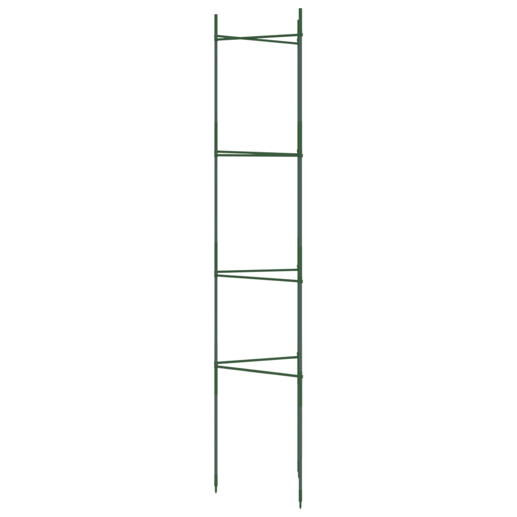 vidaXL Κλουβιά για Ντομάτες 6 Τεμ. 154 εκ. Ατσάλι και Πολυπροπυλένιο