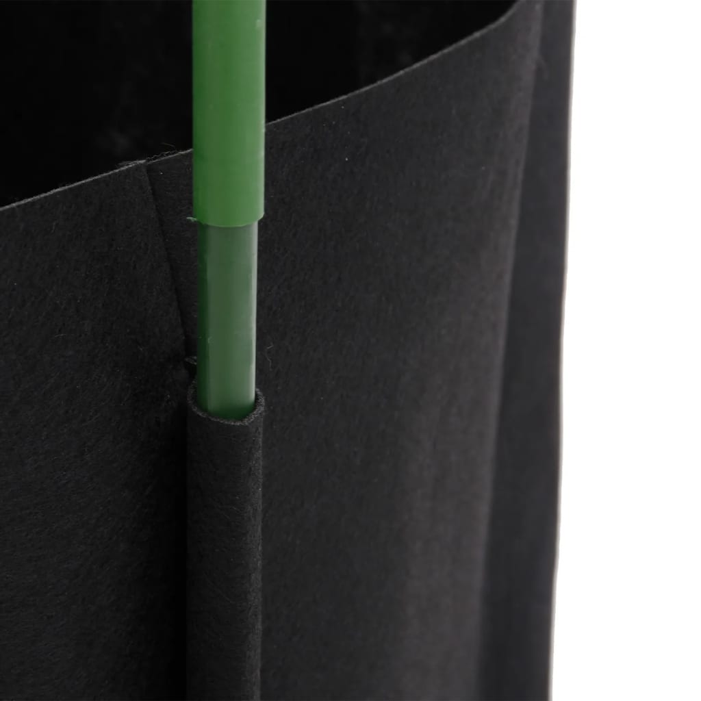 vidaXL Κλουβιά για Ντομάτες με Θήκη Φυτών 6 Τεμ. 154 εκ. Ατσάλι και PP