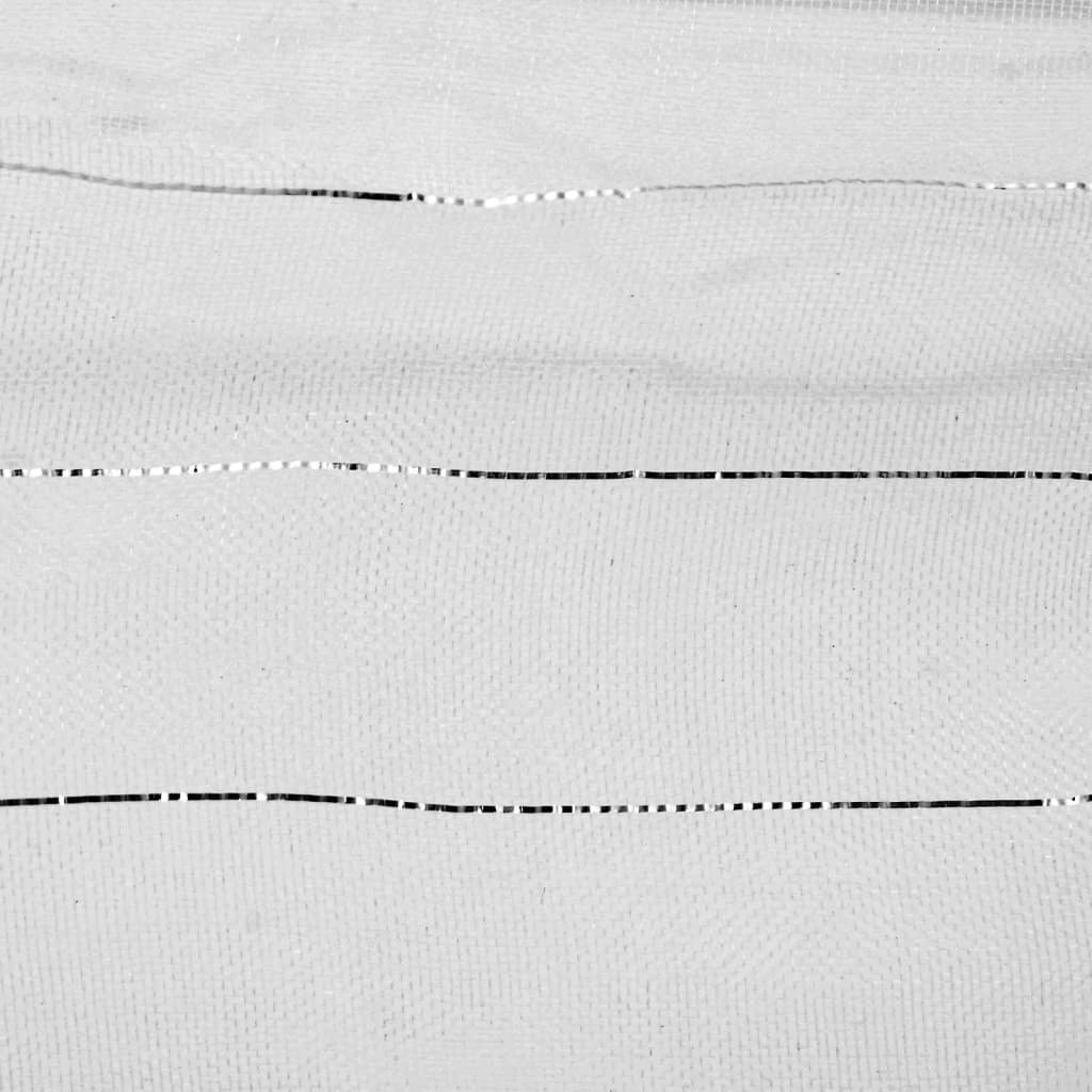 vidaXL Τούνελ Καλλιέργ. Λαχαν. με Δίχτυ 2 τεμ. 1,5x5μ. Υαλοβάμβακας/PP