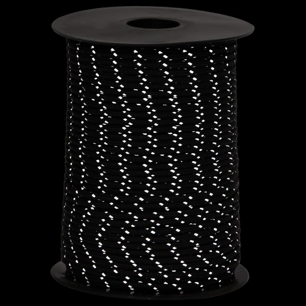 vidaXL Σχοινί με Εντατήρες Σκηνής με Ανακλ. Ταινίες/Κλειδιά 50 μ 3 χιλ