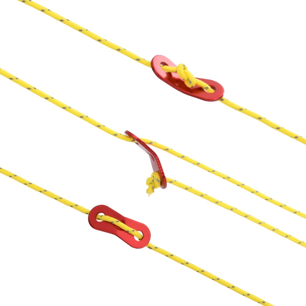 vidaXL Σχοινί με Εντατήρες Σκηνής με Ανακλ. Ταινίες/Κλειδιά 50 μ 3 χιλ