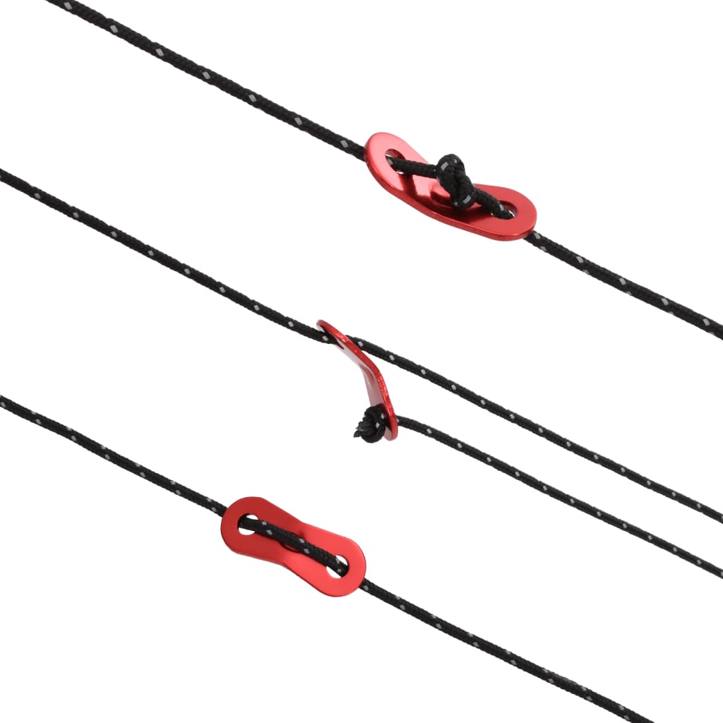 vidaXL Σχοινί με Εντατήρες Σκηνής με Ανακλ. Ταινίες/Κλειδιά 50 μ 5 χιλ