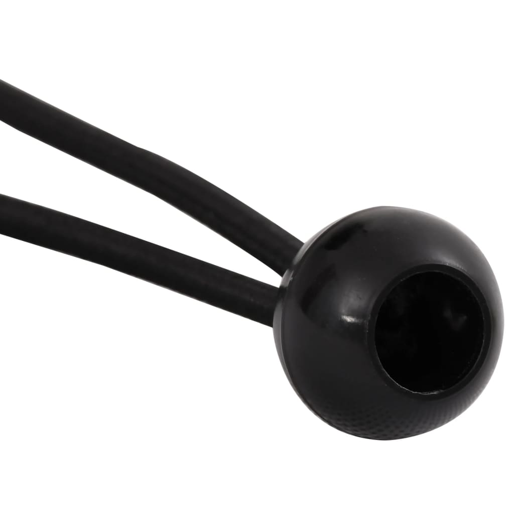 vidaXL Κορδόνια Ελαστικά Bungee με Μπάλα 25 τεμ. 21 x 0,5 εκ.