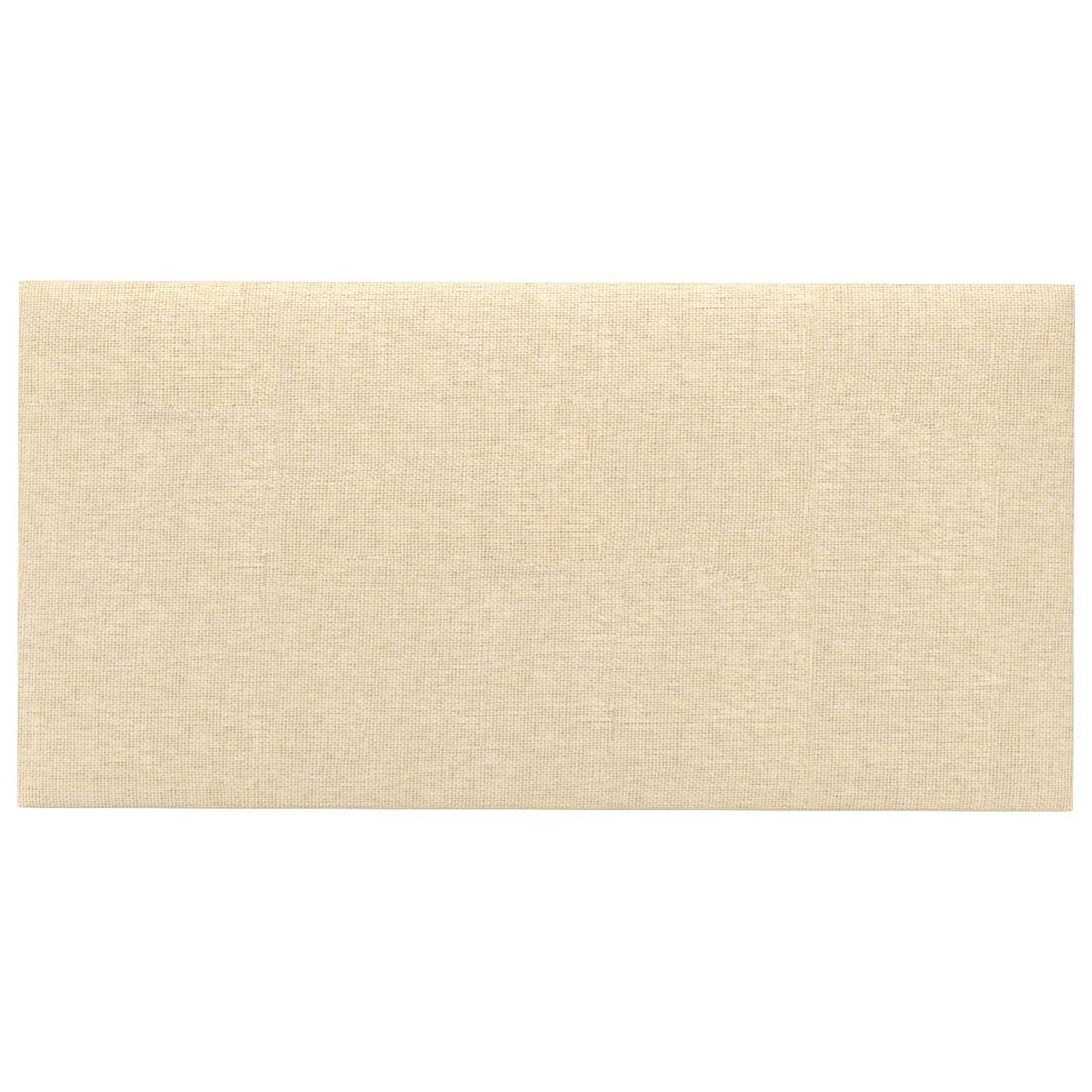 vidaXL Κεφαλάρι Τοίχου 12 pcs 30 x 15 cm Κρεμ ύφασμα