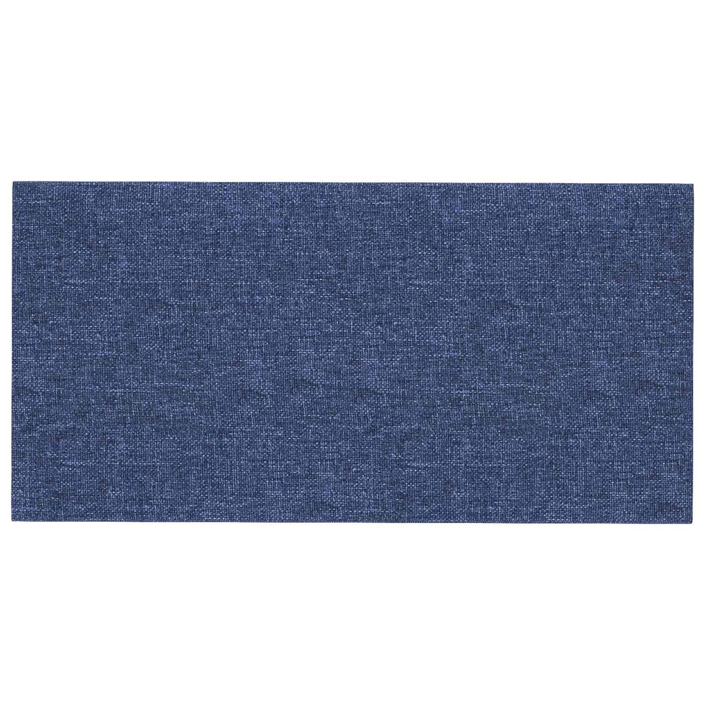 vidaXL Κεφαλάρι Τοίχου 12 pcs 30 x 15 cm Μπλε ύφασμα