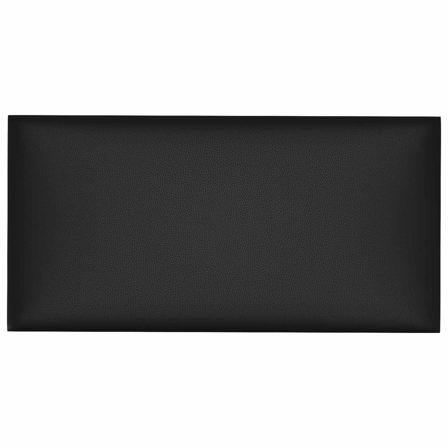 vidaXL Κεφαλάρι Τοίχου 12 pcs Μαύρο 30 x 15 cm ύφασμα