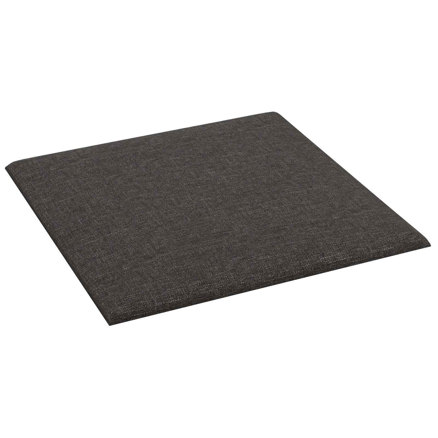 vidaXL Κεφαλάρι Τοίχου 12 pcs Σκούρο Γκρι 30 x 30 cm ύφασμα
