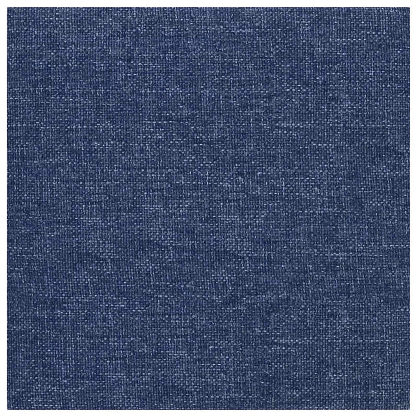vidaXL Κεφαλάρι Τοίχου 12 pcs Μπλε 30 x 30 cm ύφασμα