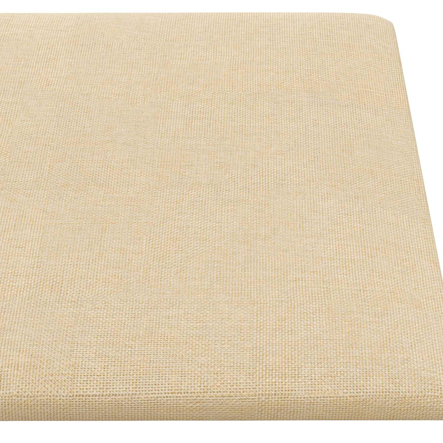 vidaXL Κεφαλάρι Τοίχου 12 pcs Κρεμ 60 x 30 cm ύφασμα