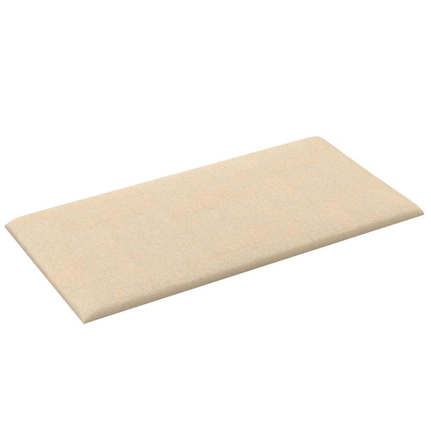 vidaXL Κεφαλάρι Τοίχου 12 pcs Κρεμ 60 x 30 cm ύφασμα