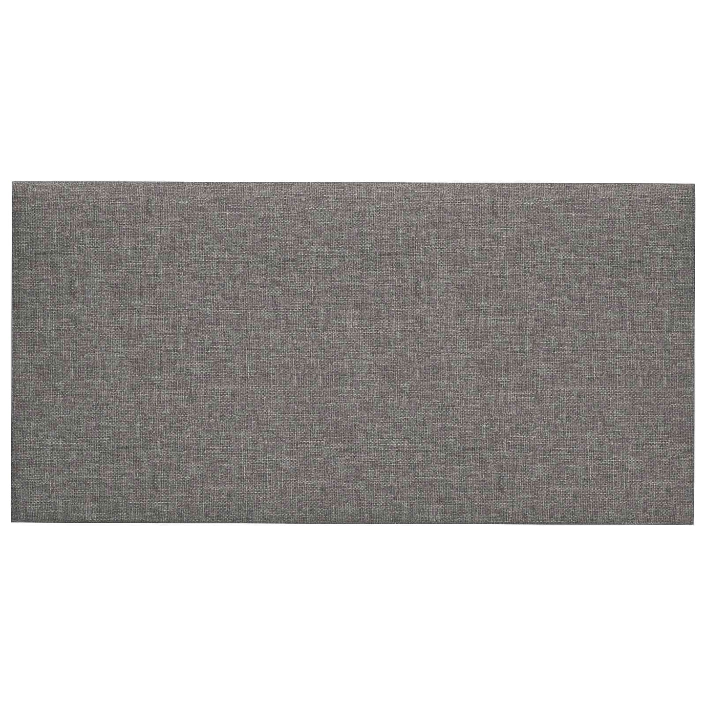 vidaXL Κεφαλάρι Τοίχου 12 pcs Ανοιχτό γκρι 60 x 30 cm ύφασμα
