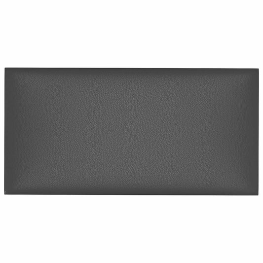 vidaXL Κεφαλάρι Τοίχου 12 pcs Γκρι 60 x 30 cm ύφασμα