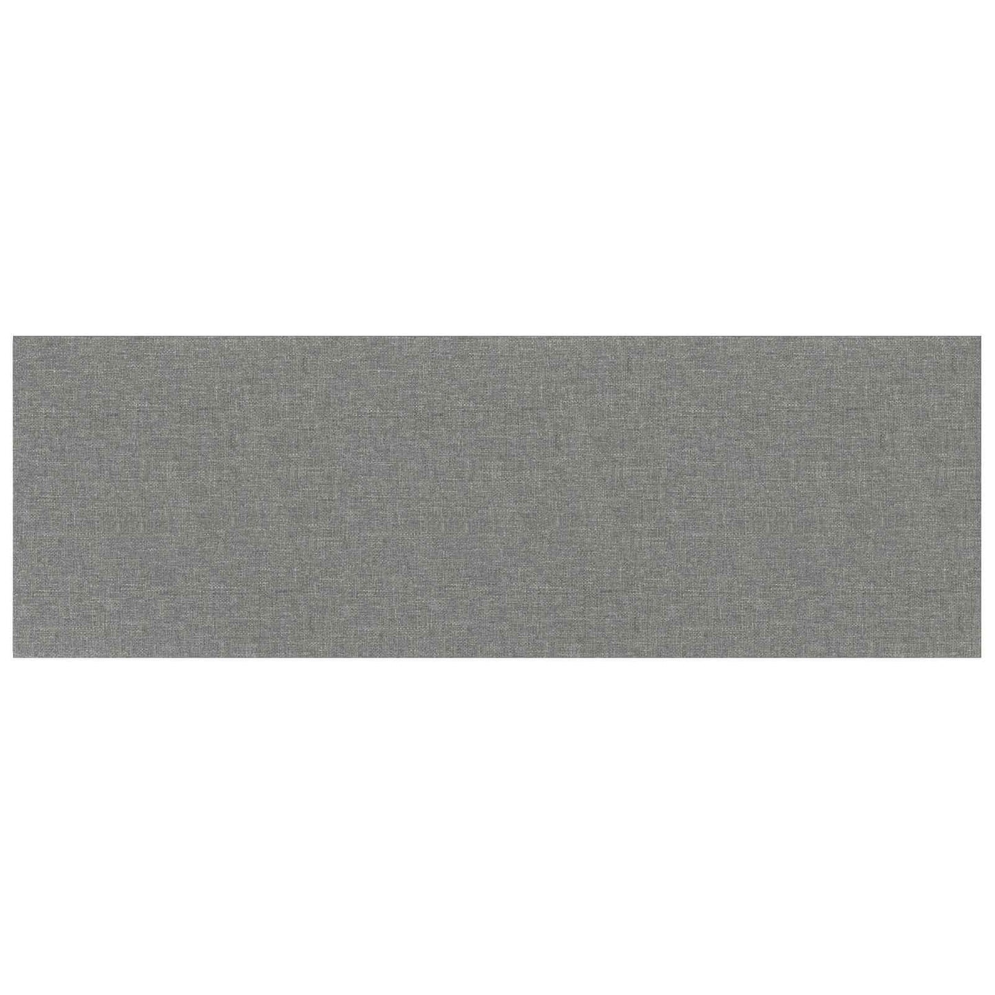vidaXL Κεφαλάρι Τοίχου 12 pcs Ανοιχτό γκρι 90 x 30 cm ύφασμα