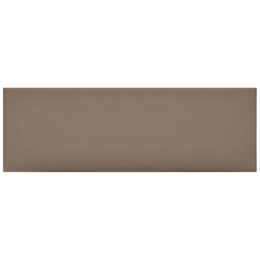 vidaXL Κεφαλάρι Τοίχου 12 pcs Καπουτσίνο 90 x 30 cm ύφασμα