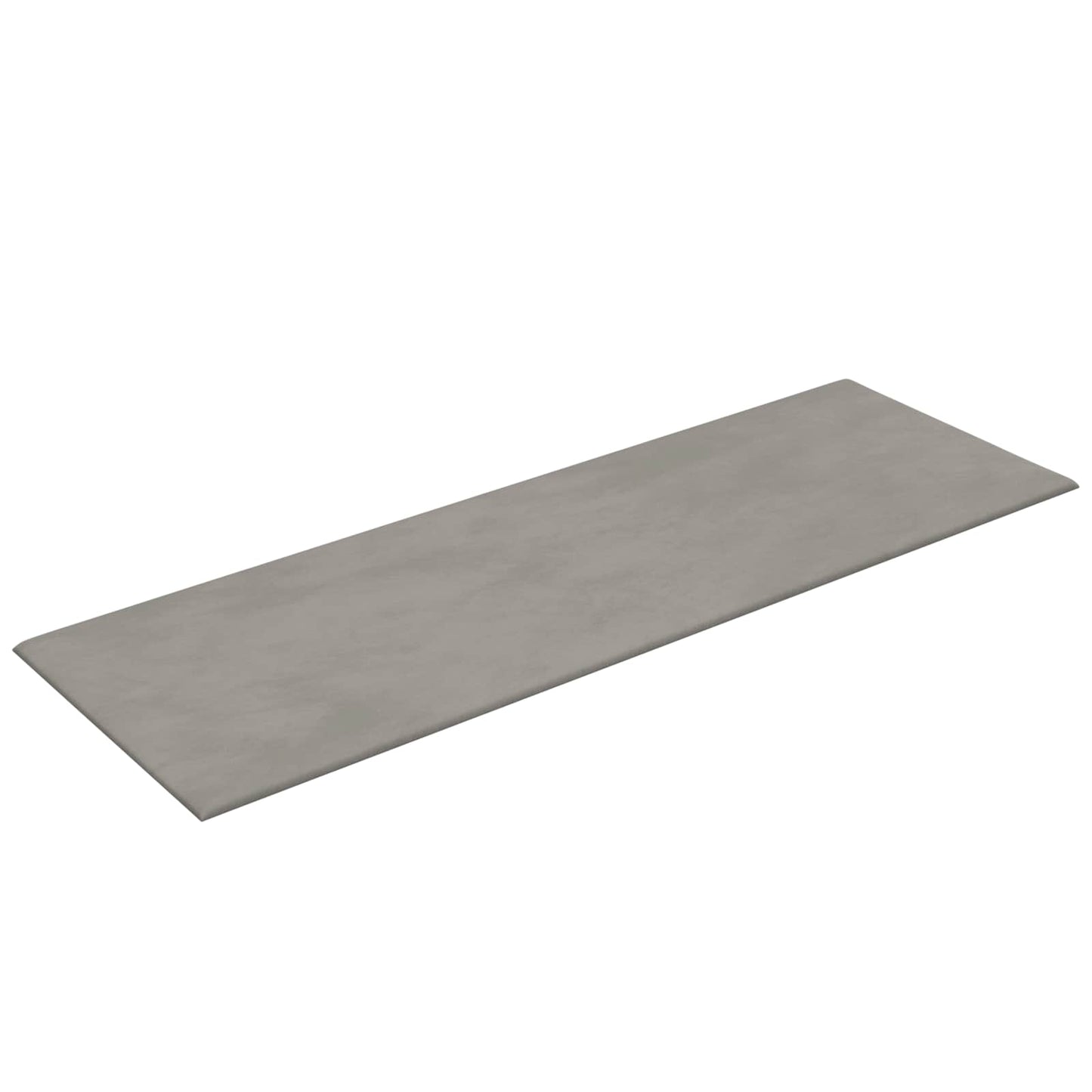 vidaXL Κεφαλάρι Τοίχου 12 pcs Ανοιχτό γκρι Βελούδο