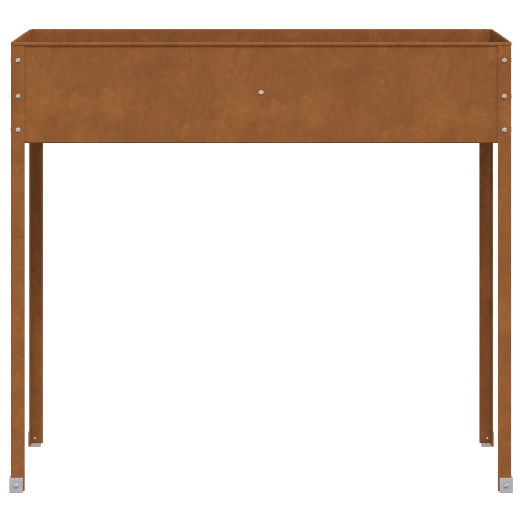 vidaXL Ζαρντινιέρα 100,5x40,5x90 εκ. Ατσάλι Σκληρυθέν στον Αέρα